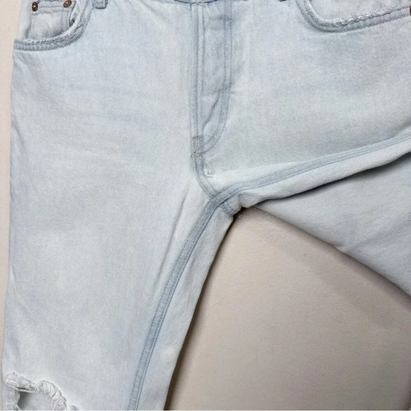 Free People Womens 25 Maggie Mid Rise Distressed Jeans - Picture 7 of 15